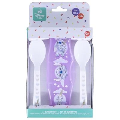 LILO & STITCH SET VAN 2 LEPELS MET DRAAGTAS