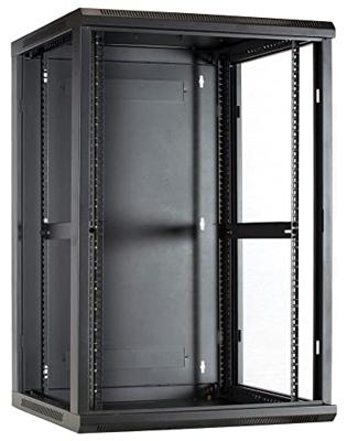 DSI 18U wandkast met glazen deur - DS6618-WAND server rack