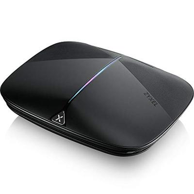 Zyxel Armor G1 Multi-gigabit AC2600 wifirouter - groot bereik in huis. 1x 2,5 Gbps WAN-poort, 4 x Gigabit Ethernet-poorten, 1x USB 3.0-poort. OpenVPN en WPA3 (NBG6818)