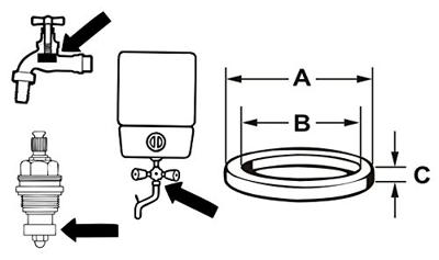 Cornat Dichting Dienstkraan 1&apos;&apos; 28Mm (2St) - TEC380218
