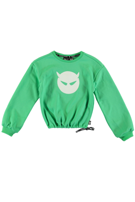 SUPERREBEL Meisjes sweater Catalina - Fluo mint