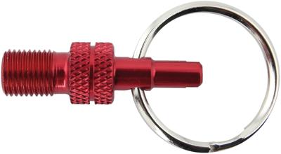 By,schulz Ventieladapter mini sv/dv -> av rood By,schulz Ventieladapter mini sv/dv -> av rood