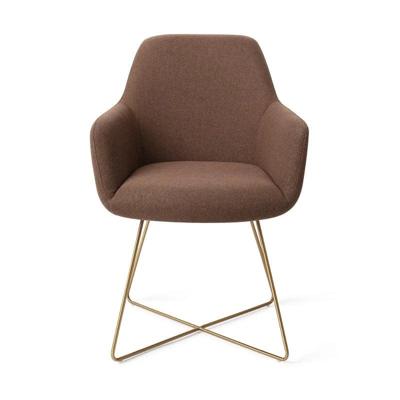 Jesper Home Hiroo eetkamerstoel Rustic Rye cross gold Jesper Home Hiroo eetkamerstoel Rustic Rye cross gold