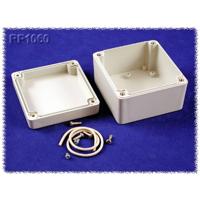 Hammond Electronics RP1060 Universele behuizing 85 x 80 x 55 Polycarbonaat Grijs 1 stuk(s) - thumbnail