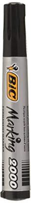 Bic permanent marker 2000-2300 zwart, schrijfbreedte 1,7 mm, ronde punt