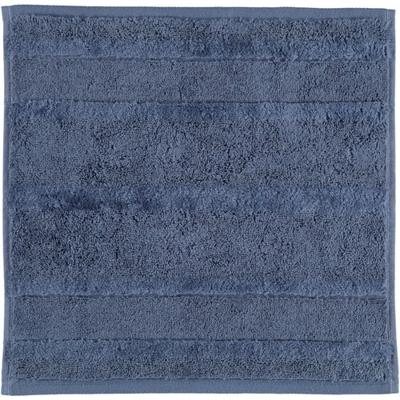 Cawö Cawö Noblesse2 Uni Gezichtsdoekje 30x30 Nachtblau