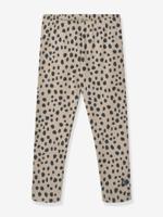 Marien rib legging voor meisjes beige - thumbnail