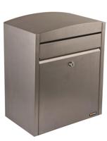 Ivana 52378 Eurolock brievenbus 430 RVS - thumbnail