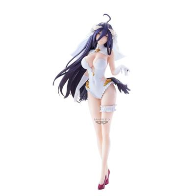 Overlord Glitter&Glamours PVC Statue Albedo Wedding Ver. 27 cm