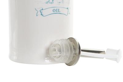 Olie en azijnset DKD Home Decor 250 ml Wit Groen Turkoois Roestvrij staal Plastic Dolomite