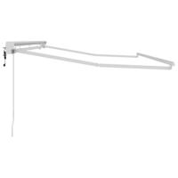 VidaXL Zijde frame wit 4 x 2 m poedercoating staal - thumbnail