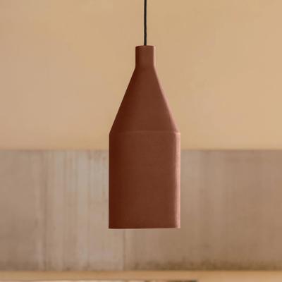 Kave Home Hanglamp 'Peralta' Terracotta look, Ø15cm Kave Home Hanglamp 'Peralta' Terracotta look, Ø15cm