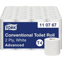 Toiletpapier Tork T4 Advanced 2-laags 250 vel wit 110767 - thumbnail