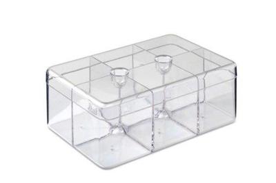 Mepal theedoos rechthoekig - helder