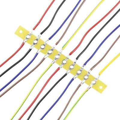 TRU COMPONENTS Soldeerlijst Enkele rij Totaal aantal polen 10 Epoxide (l x b x h) 120 x 12 x 1.6 mm 1 stuk(s)