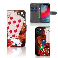 Apple iPhone 11 Pro Wallet Case met Pasjes Casino - thumbnail