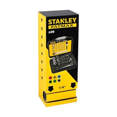 Stanley handgereedschap Bitset Expert Pro 1/4" - Ringsteeksleutel (40 delig) - 1-13-907 - thumbnail