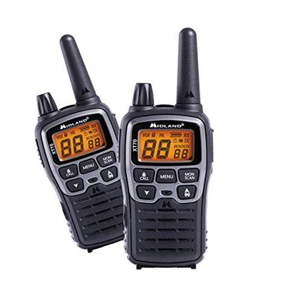 Midland C1180 XT70 LPD/PMR-portofoon Set van 2 stuks Midland C1180 XT70 LPD/PMR-portofoon Set van 2 stuks