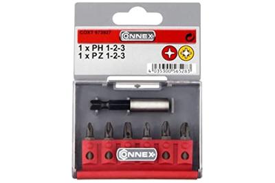 Connex Bitsset Phillips+Pozidriv (7Dlg) - COXT973927