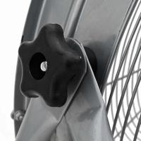 VidaXL Trommelventilator met wiel zilver 73 x 42 x 70 cm aluminium - thumbnail