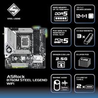Moederbord Intel Asrock B760M Steel Legend Wifi - thumbnail