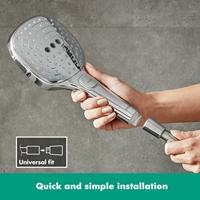 Hansgrohe Raindance select 120 ecosmart 3jet handdouche chroom 26521000 - thumbnail