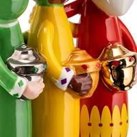 Alessi Happy Eternity Baby Uno Due Tre Wijzen porselein 10 cm - thumbnail