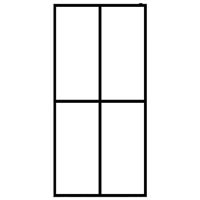 Inloopdouchewand 118x190 cm mat gehard glas - thumbnail