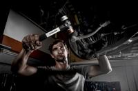 Halder Kunststofhamer | lengte 330 mm hoofd-d. 40 mm | hard glasvezel gietstaal | koper/zacht metaal zilver | 1 stuk - 3749.040 3749.040 - thumbnail