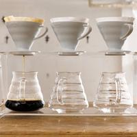 Hario V60 dripper - plastic wit maat 01 - thumbnail