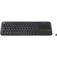 LOGITECH K400 Plus multimedia tv-toetsenbord - AZERTY - Draadloos - Touchpad - thumbnail