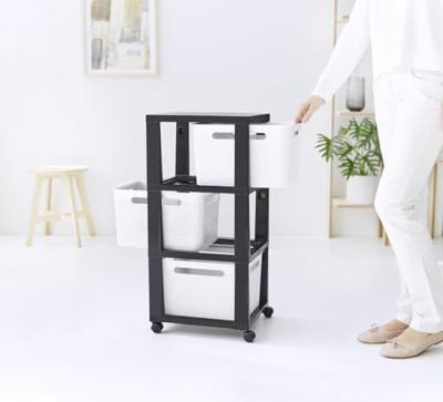 Rotho brisen design ladekast 3x16l wit - thumbnail