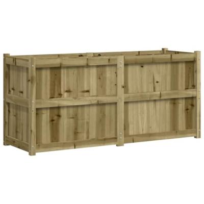 VidaXL Plantenbak 150x50x70 cm geïmpregneerd grenenhout VidaXL Plantenbak 150x50x70 cm geïmpregneerd grenenhout
