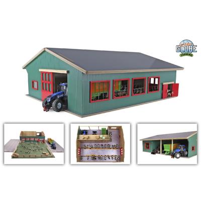 Kids Globe loopstal met berging 1:32