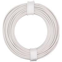 Donau Elektronik 150-015 Draad 1 x 0.50 mm² Wit 10 m - thumbnail