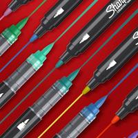 Creatieve marker sharpie 12st assorti - thumbnail