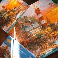 Lighthouse Island Puzzel 500 Stukjes - thumbnail