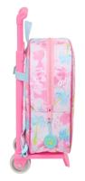 Schoolrugzak met Wielen Barbie Painterly Roze Hemelsblauw 22 x 27 x 10 cm - thumbnail