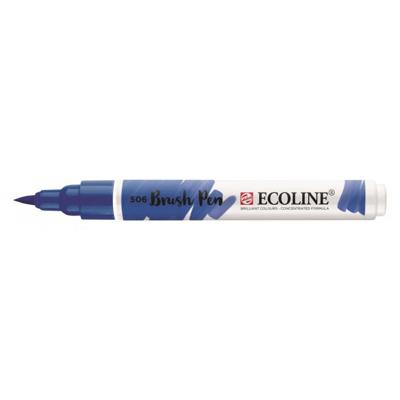 Royal Talens Ecoline Brushpen Ultramarijn Donker