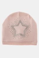 Ulla Popken Muts, gebreid, glitterster - Grote Maten - thumbnail