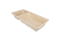 Frietbakjes A22 (A9+1) suikerriet BIO - thumbnail