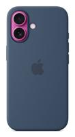 APPLE iPhone 16 - Siliconen hoesje met MagSafe - Denim - thumbnail