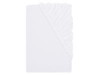 LIVARNO Jersey hoeslaken 180-200 x 200 cm (Wit) - thumbnail