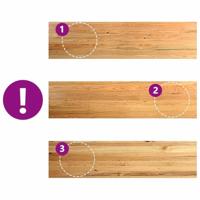 Vensterbanken 2 st 160x40x2 cm massief eikenhout lichtbruin - thumbnail