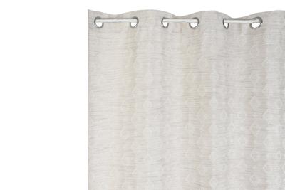 Gordijn Home ESPRIT Beige Polyester 140 x 260 x 260 cm