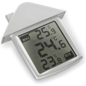 Transparante raamthermometer met min- en maxaanduiding Velleman - Velleman Transparante raamthermometer met min- en maxaanduiding Velleman - Velleman