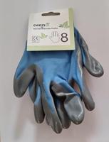 Centi Tuinhandschoenen standaardklasse CAT-1 met maximale bescherming voor Dames blauw - thumbnail