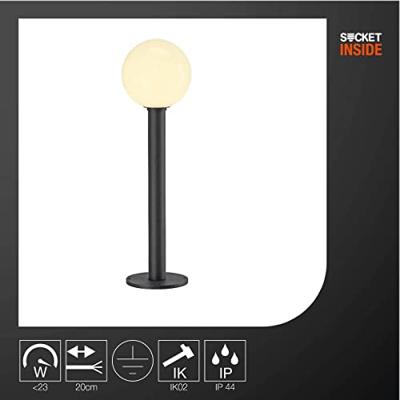 SLV 1002001 GLOO PURE 70 Staande LED-buitenlamp E27 23 W Antraciet SLV 1002001 GLOO PURE 70 Staande LED-buitenlamp E27 23 W Antraciet