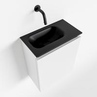 MONDIAZ TURE 40cm toiletmeubel talc. EDEN wastafel urban links geen kraangat - thumbnail