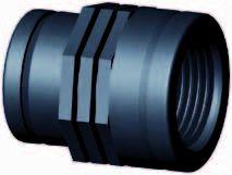 PP verloopsok met binnendraad - 1 1/2" x 1 1/4" PP verloopsok met binnendraad - 1 1/2" x 1 1/4"